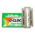 Cuchillas Gillette 7 o'clock "Super Stainless"