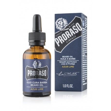 Aceite para Barba Proraso, Azur Lima, 30ml