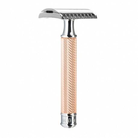 Maquinilla de afeitar Mühle R41 Rosegold Peine Abierto