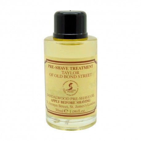 Pre shave Sandalwood oil, Taylor of Old Bond Street. 30 ml