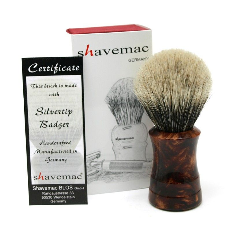 Shaving Brush TB2 Silvertip 2-Band Shavemac