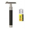 Muhle Rocca R96 Black Stainless Steel Safety Razor