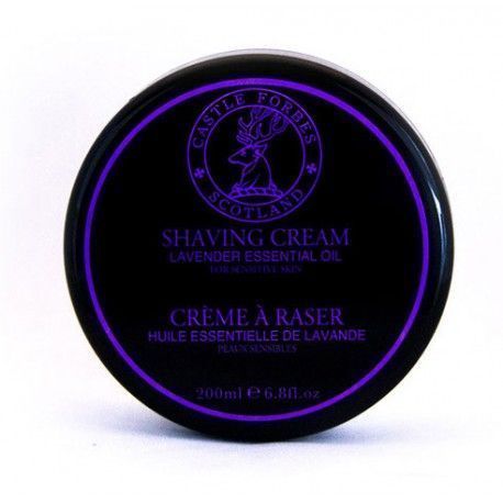 Castle Forbes Lavender Shaving Cream, 200ml