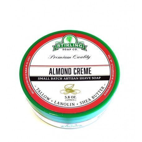 Jabón de Afeitar Stirling “Almond Cream”, 170 ml