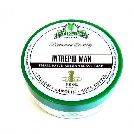 Jabón de Afeitar Stirling “Intrepid Man”, 170 ml