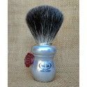 Shaving Brush Omega 6543, Pure Badger, Aluminium Handle