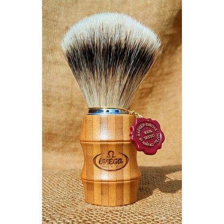 Brocha de Afeitar Omega 6216, Tejón Super Badger