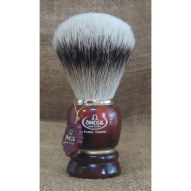 6144 Silvertip Badger Omega shaving brush – Root wood