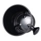 Black Plastic Shaving Bowl with handle