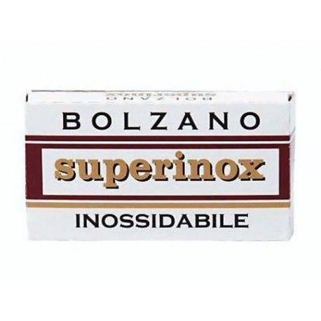 Bolzano Superinox Double Edge Blades, 5 pack